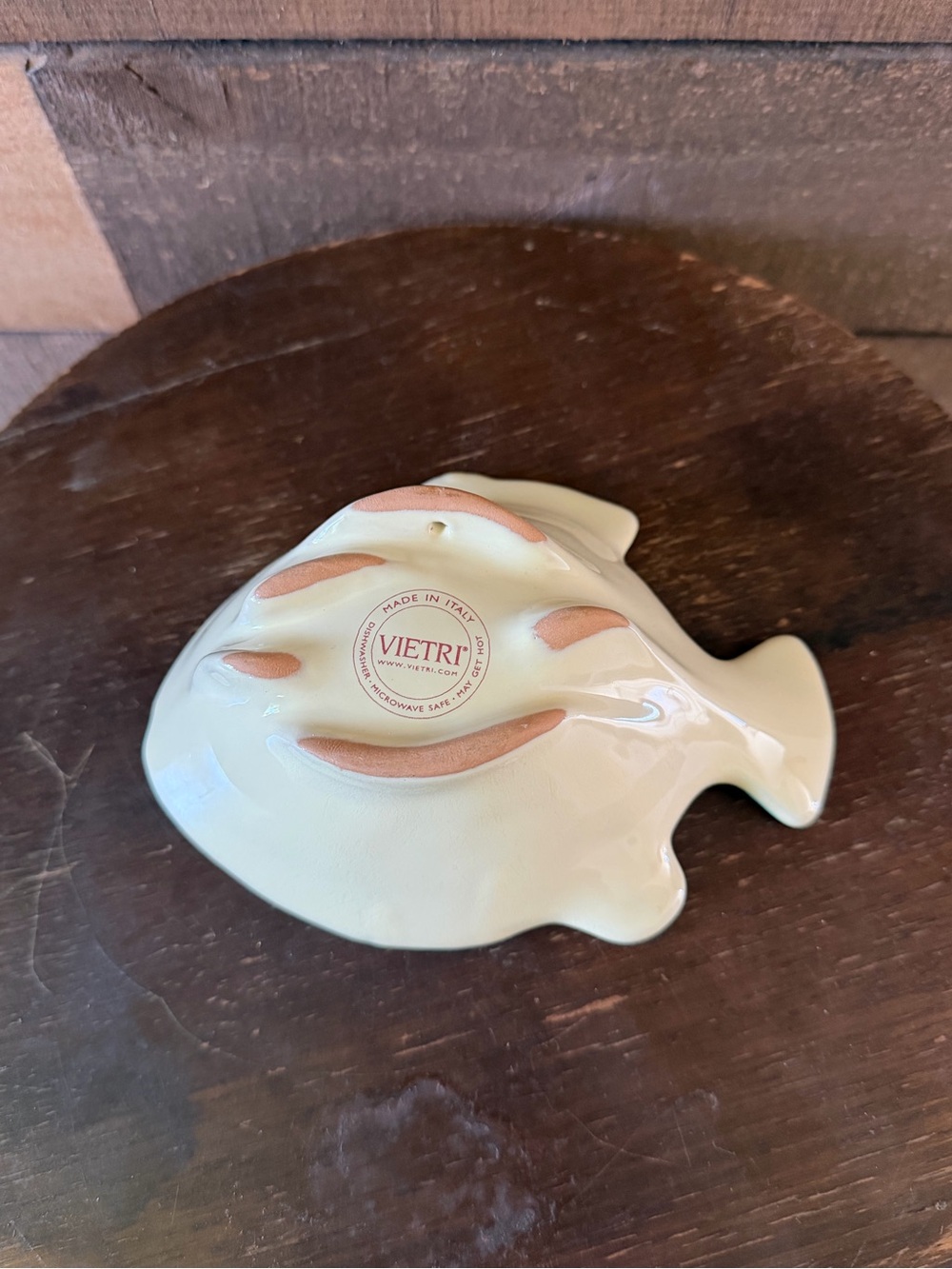 Vietri Italian Pottery Tropical Fish Dish Coastal Beach Decor Trinket Bowl - Picture 9 of 11